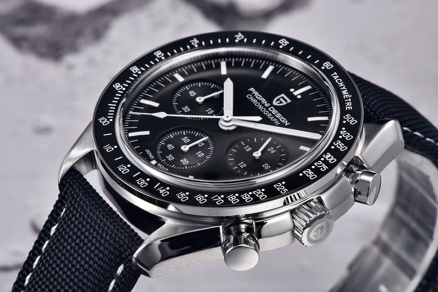 PAGANI Luxury Sapphire Mirror Wrist Watch