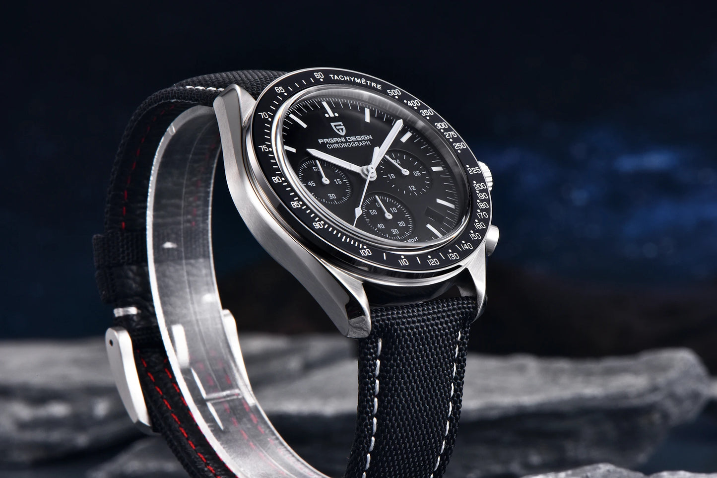 PAGANI Luxury Sapphire Mirror Wrist Watch