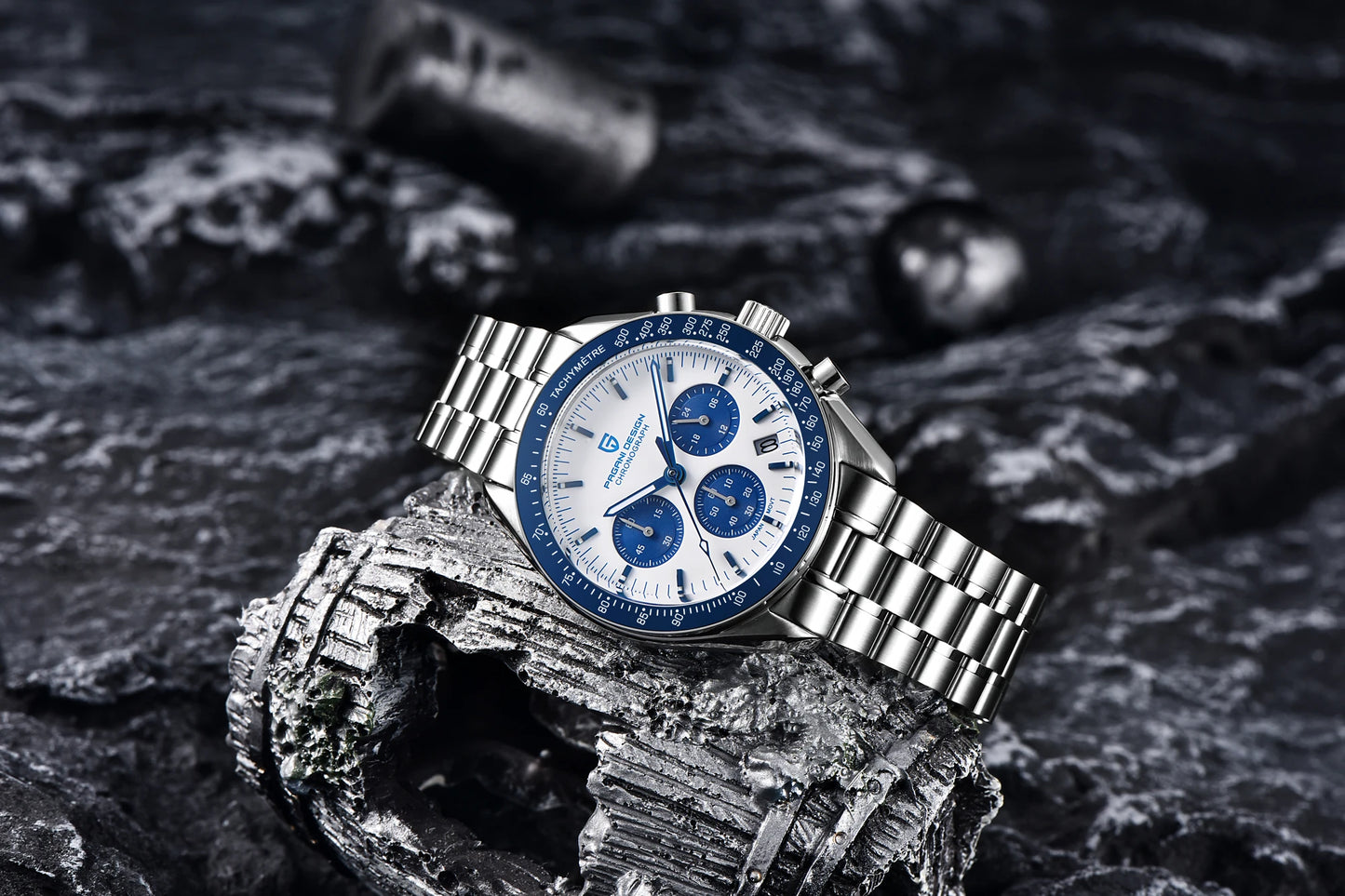 PAGANI Luxury Sapphire Mirror Wrist Watch
