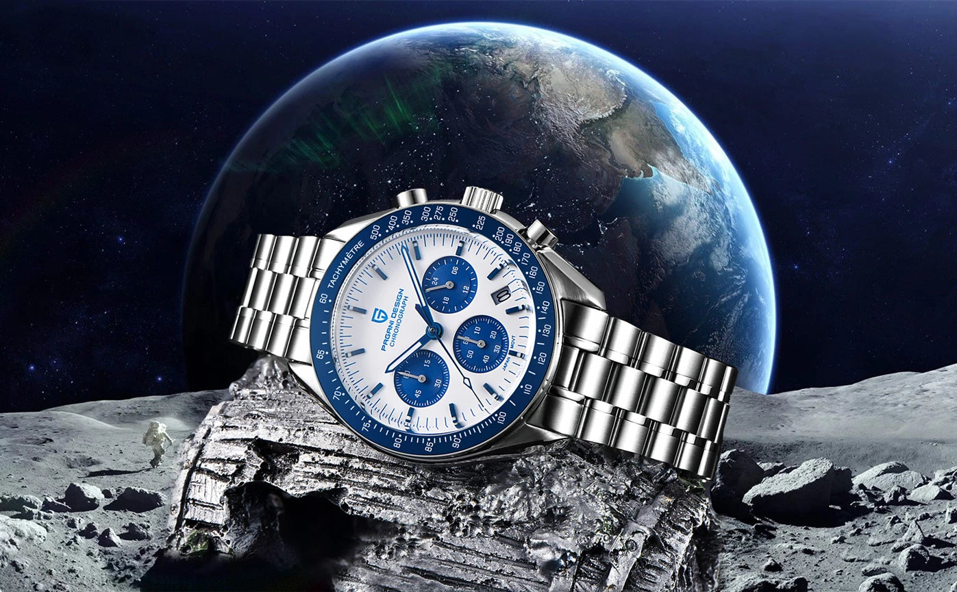 PAGANI Luxury Sapphire Mirror Wrist Watch