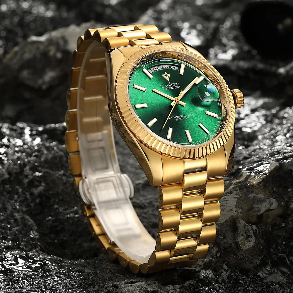 Luxury Sapphire Glass Wristwatch