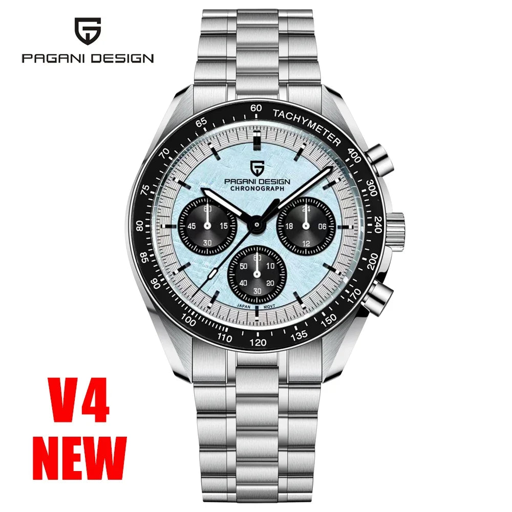 PAGANI Luxury Sapphire Mirror Wrist Watch