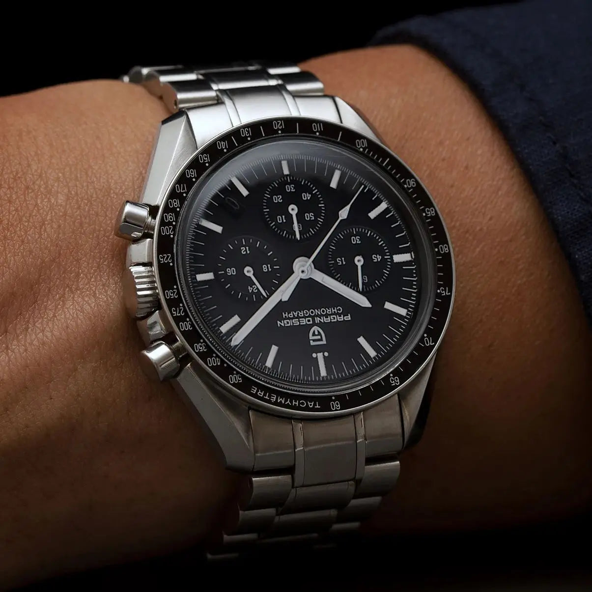 PAGANI Luxury Sapphire Mirror Wrist Watch