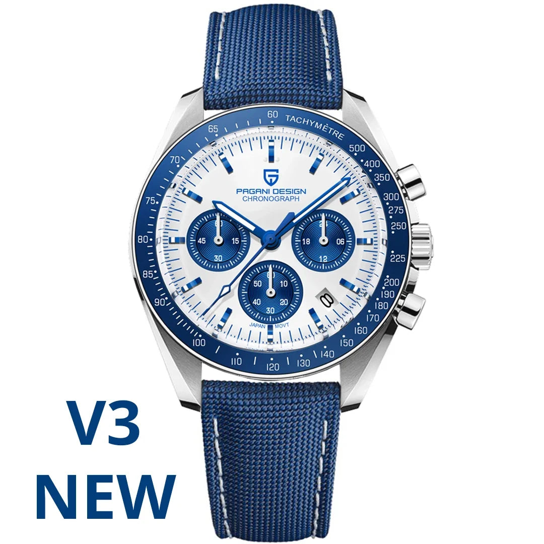 PAGANI Luxury Sapphire Mirror Wrist Watch