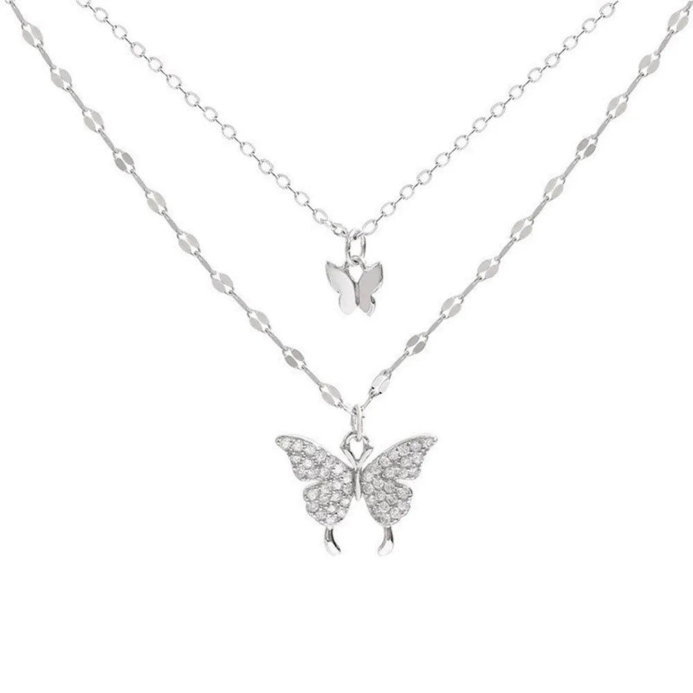 Butterfly Pendant Necklace