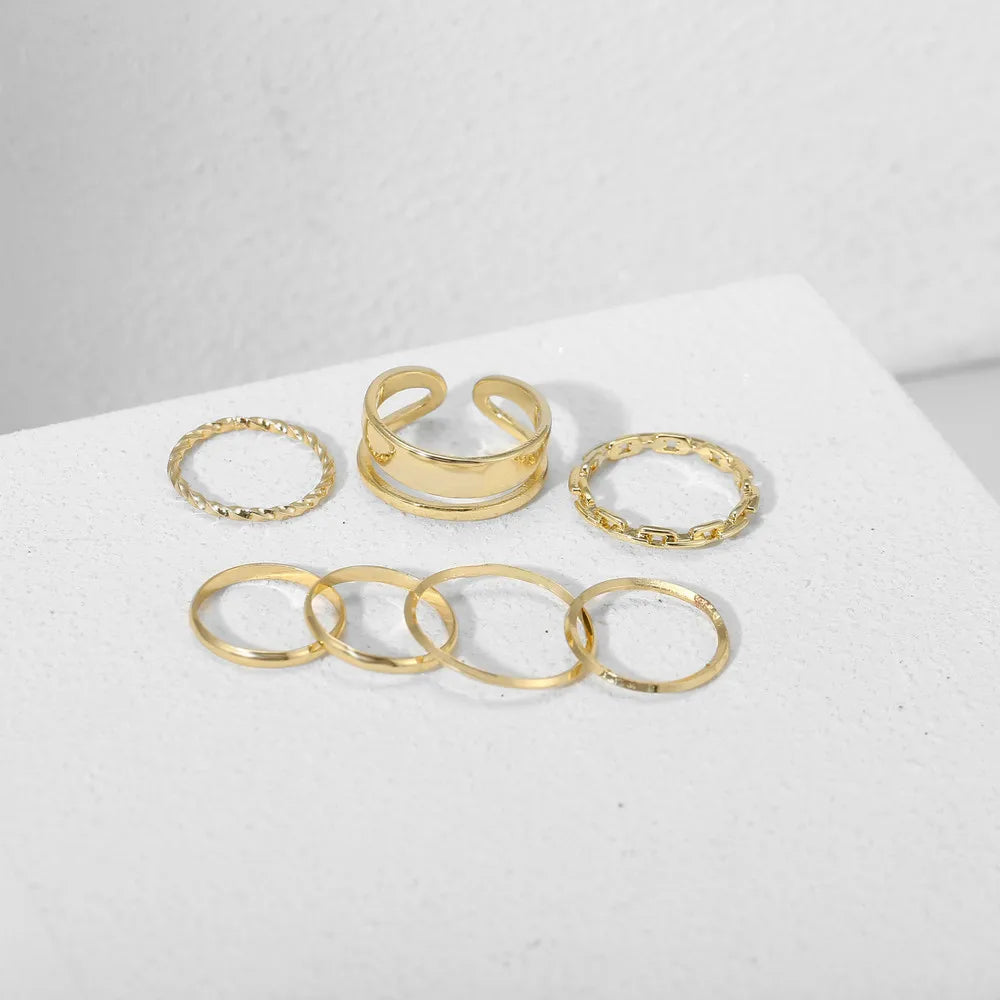 7-Piece Minimal Ring Set