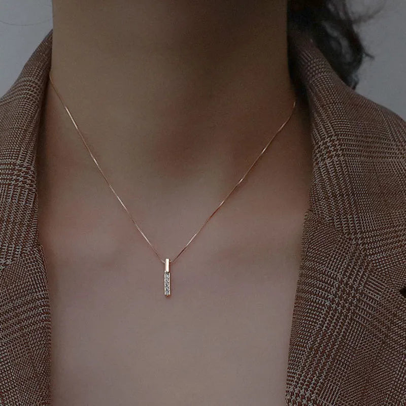 Geometric Pendant Necklace