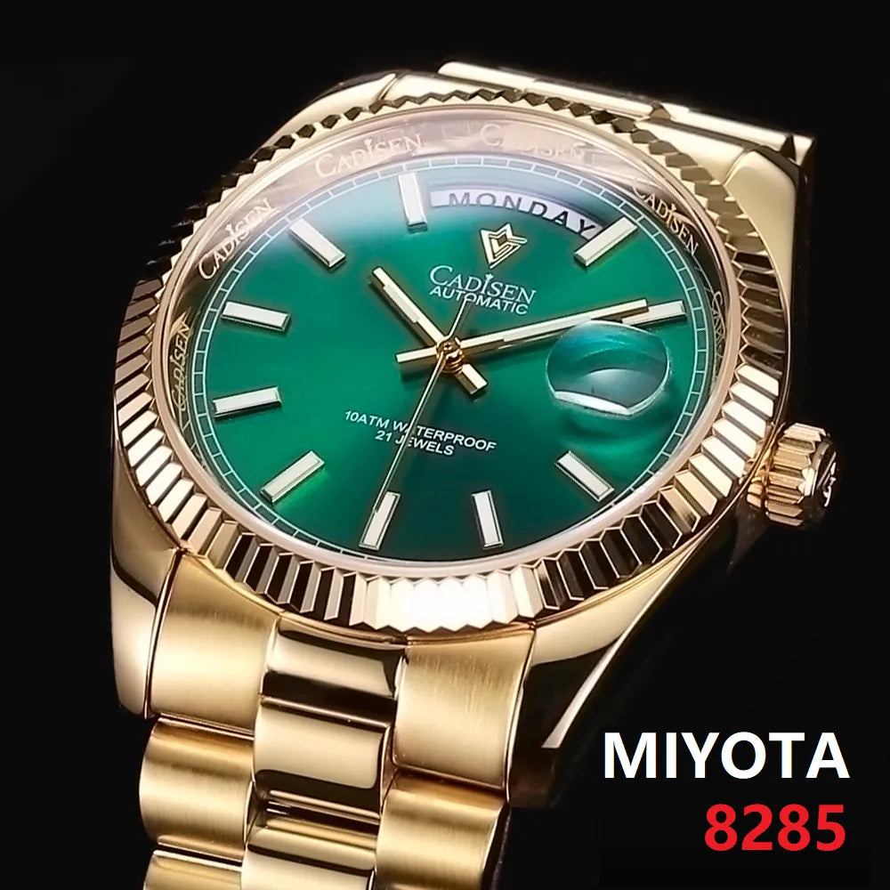 Luxury Sapphire Glass Wristwatch